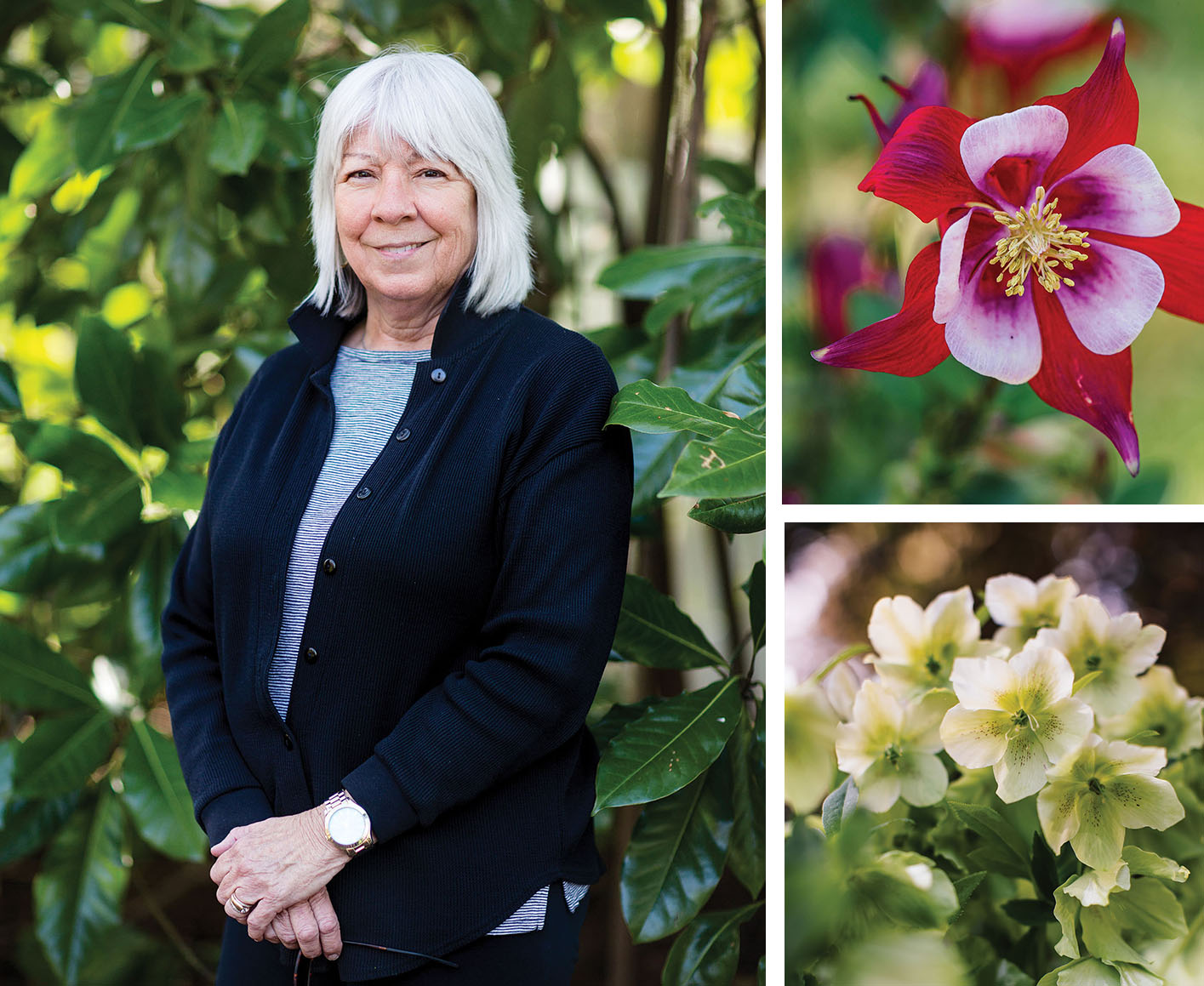 Today’s gardens are “an extension of one’s home,” says Joyce Moore. Photos by Tim Robison.